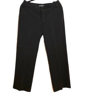 Lee Studio Collection dress pants, NEVER WORN, black, sits lower on waist, 10P